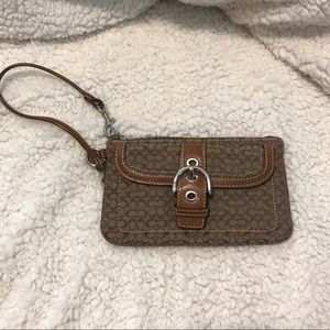 Coach Signature C Wristlet